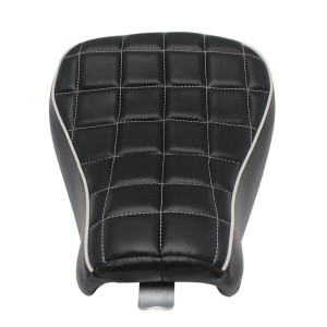 RP7720-2008B Motorcycle Front Driver Diamond Solo Seat Cushion for Harley Sportster Iron 883 Forty Eight 48 XL1200X Seventy Two 72 XL1200V 2010-2015