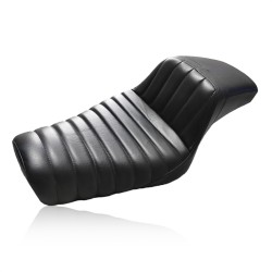 RP7730-1041B One-Piece Driver & Passenger 2-UP Seat for Harley Sportster XL883R 2014-2015 Harley Sportster Iron 883 XL883N 2014-2022 Harley Sportster FORTY EIGHT 48 XL1200X 2014-2022