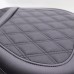 RP7730-1064B Motorcycle Driver Rear Two Up Seat for Harley Touring Models 2009-Later (except '21-later FLH, '23-later FLHFB, FLHXSE, FLTRXSE, '24-later FLHX, FLTRX, FLTRXSTSE and '25-later FLHXU)