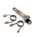 RP7760-1005 Solo Seat Spring & Bracket Mounting Hardware for Harley Custom Chopper Bobber