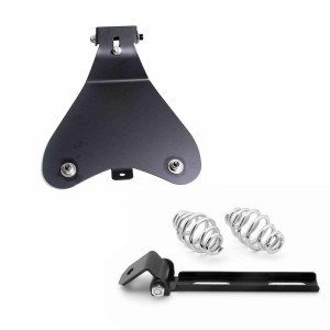 RP7760-1007B Base plate solo seat for Harley Chopper Bobber Sportster Custom