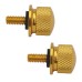 RP7760-1012 1/4" Knurled Seat Bolt Screw for Harley Sportster Dyna Softail Fat Touring Road King