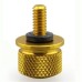 RP7760-1012 1/4" Knurled Seat Bolt Screw for Harley Sportster Dyna Softail Fat Touring Road King