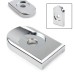 RP7760-1013 Aluminum Rear Seat Mounting Tab Cover for Harley Sportster Dyna Softail Fat Touring Road King