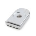 RP7760-1013 Aluminum Rear Seat Mounting Tab Cover for Harley Sportster Dyna Softail Fat Touring Road King