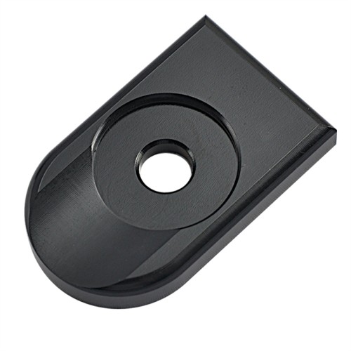 RP7760-1013 Aluminum Rear Seat Mounting Tab Cover for Harley Sportster Dyna Softail Fat Touring Road King