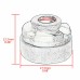 RP7760-1019S seat Nuts for Harley Sportster Dyna Softail Fat Touring Road King