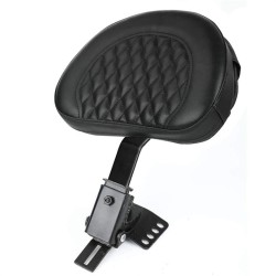 RP7770-1007 Plug-In Diamond Driver Rider Backrest Kit for Harley Touring And Trike Models 1997-Later