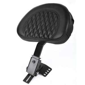 RP7770-1007 Plug-In Diamond Driver Rider Backrest Kit for Harley Touring And Trike Models 1997-Later