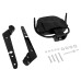 RP7770-1029B Motorcycle Driver Backrest Quick Release Rider Detachable Backrest Sissy Bar with Cushion Pad for Harley Sportster XL Models 2004-2022