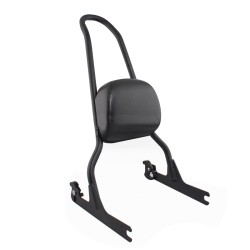 RP7771-2006B Chopper Sissy Bar with Pad for Harley Softail Fat Boy FLSTF,Fat Boy Lo FLSTFB, Fat Boy S FLSTFBS,Cross Bones FLSTSB and CVO Convertible  FLSTSE 2007-2017