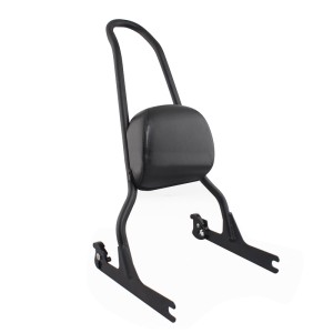RP7771-2006B Chopper Sissy Bar with Pad for Harley Softail Fat Boy FLSTF,Fat Boy Lo FLSTFB, Fat Boy S FLSTFBS,Cross Bones FLSTSB and CVO Convertible  FLSTSE 2007-2017