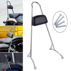 RP7771-2007 Long Chopper Sissy Bar Backrest with Pad for Harley Sportster XL Models 2004-2022