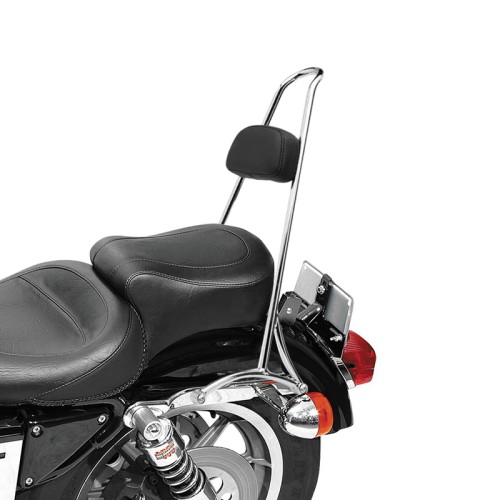 RP7771-2011 Long Chopper Sissy Bar Backrest with Pad for Harley Sportster XL Models 1994-2003