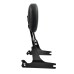 RP7771-2015 Quick Release Black Passenger Sissy Bar Backrest with docking for Harley Softail Slim FLS Fat Boy FLST FXST 2000-2005