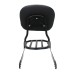 RP7771-2017 Quick Release Black Passenger Sissy Bar Backrest with docking for Harley Davidson Dyna models  2002-2005(Except FXDF FXDFSE FXDXT FXDWG)