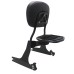 RP7771-2017 Quick Release Black Passenger Sissy Bar Backrest with docking for Harley Davidson Dyna models  2002-2005(Except FXDF FXDFSE FXDXT FXDWG)
