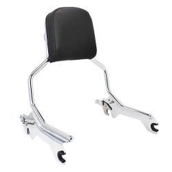 RP7771-2019 Holdfast Passenger Sissy Bar Quick Release Backrest for Harley Softail Fat Boy FLFB/S, Breakout FXBR/S Models 2018-Later