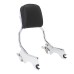 RP7771-2020 Holdfast Passenger Sissy Bar Quick Release Backrest for Harley Softail Deluxe FLDE,Heritage Classic FLHC/S,Slim FLSL,Street Bob FXBB/S,Standard FXST Models 2018-Later Harley Softail Hydra-Glide Revival FLI Models 2024-Later