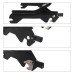 RP7771-2021 Holdfast Passenger Sissy Bar Quick Release Backrest for Harley Softail Fat Bob 114 FXFB/S Models 2018-Later