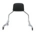 RP7771-2024 Holdfast Shorty 350MM Passenger Sissy Bar for Harley Softail Fat Boy FLFB/S, Breakout FXBR/S Models 2018-Later
