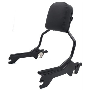 RP7771-2024 Holdfast Shorty 350MM Passenger Sissy Bar for Harley Softail Fat Boy FLFB/S, Breakout FXBR/S Models 2018-Later