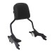 RP7771-2026 Holdfast Shorty 350MM Passenger Sissy Bar for Harley Softail Fat Bob 114 FXFB/S Models 2018-Later