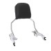 RP7771-2026 Holdfast Shorty 350MM Passenger Sissy Bar for Harley Softail Fat Bob 114 FXFB/S Models 2018-Later