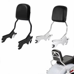 RP7771-2026 Holdfast Shorty 350MM Passenger Sissy Bar for Harley Softail Fat Bob 114 FXFB/S Models 2018-Later