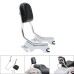RP7771-2027 Holdfast Shorty 350MM Passenger Sissy Bar for Harley Softail Sport Glide FLSB,Low Rider FXLR,Low Rider S FXLRS,Low Rider ST FXLRST and Low Rider El Diablo FXRST Model 2018-Later