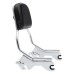 RP7771-2027 Holdfast Shorty 350MM Passenger Sissy Bar for Harley Softail Sport Glide FLSB,Low Rider FXLR,Low Rider S FXLRS,Low Rider ST FXLRST and Low Rider El Diablo FXRST Model 2018-Later