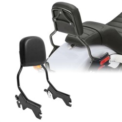 RP7771-2027 Holdfast Shorty 350MM Passenger Sissy Bar for Harley Softail Sport Glide FLSB,Low Rider FXLR,Low Rider S FXLRS,Low Rider ST FXLRST and Low Rider El Diablo FXRST Model 2018-Later