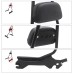 RP7771-2028 522MM Chopper Passenger Sissy Bar Quick Release Backrest for Harley Softail Fat Boy FLFB/S, Breakout FXBR/S Models 2018-Later