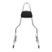 RP7771-2031 522MM Chopper Passenger Sissy Bar Quick Release Backrest for Harley Softail Sport Glide FLSB,Low Rider FXLR,Low Rider S FXLRS,Low Rider ST FXLRST and Low Rider El Diablo FXRST Model 2018-Later