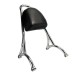 RP7771-2034B Short Passenger Sissy Bar with Pad for Harley Sportster XL Models 2004-2022