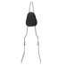 RP7771-2035 Chrome Sissy Bar Backrest Passenger for Harley Dyna Models 2006-2017 (except FLD)