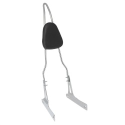 RP7771-2035 Chrome Sissy Bar Backrest Passenger for Harley Dyna Models 2006-2017 (except FLD)