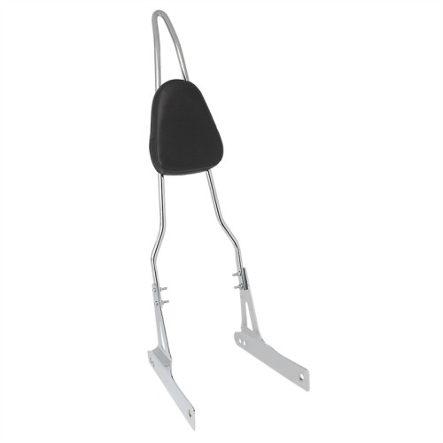 RP7771-2035 Chrome Sissy Bar Backrest Passenger for Harley Dyna Models 2006-2017 (except FLD)