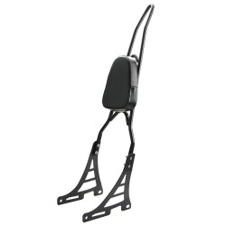 RP7771-2036B Black Sissy Bar Backrest Passenger for Harley Davidson Sportster XL Models 2004-2022(except 2016-later XL1200CX)