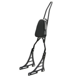 RP7771-2036B Black Sissy Bar Backrest Passenger for Harley Davidson Sportster XL Models 2004-2022(except 2016-later XL1200CX)