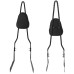 RP7771-2037B Black Sissy Bar Backrest for Harley Dyna Models 2006-2017(except FLD, FXDF, FXDFSE and '10-'17 FXDWG)