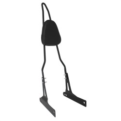 RP7771-2037B Black Sissy Bar Backrest for Harley Dyna Models 2006-2017(except FLD, FXDF, FXDFSE and '10-'17 FXDWG)