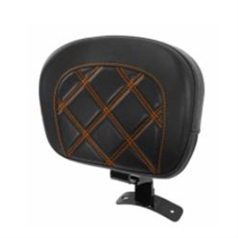 thumbnail image 2 of FZHMT Driver Front Backrest Pad For Harley Touring Road Street Glide 2009-2023 – Black Leather 2 of 2