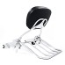 RP7771-3003 Adjustable& Detachable  Passenger Sissy Bar with Luggage Rack for Harley Touring Models 2009-Later