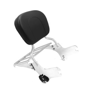 RP7771-3006 Detachable  Passenger Sissy Bar with Luggage Rack for Harley Touring Road King, ELECTRA GLIDE FLHT FLHX and ROAD GLIDE FLTR models 1997-2008
