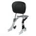 RP7771-3011 Adjustable Detachable Sissy Bar Passenger Backrest for Harley Sportster XL Models 1994-2003