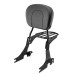 RP7771-3012 Motorcycle Sissy Bar Backrest with Luggage Rack for Harley Sportster XL Models 1994-2003