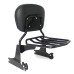 RP7771-3015B Backrest Sissy Bar with Black Passenger Pad for Harley Softail Fatboy FXST FXSTB FXSTS 2006-2017