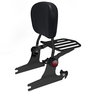 RP7771-3017 Adjustable Detachable Sissy Bar Passenger Backrest for Harley Davidson Dyna models  2002-2005(Except FXDF FXDFSE FXDXT and FXDWG)