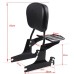 RP7771-3018 sissybar backrest Detachable luggage rack for Harley Davidson Dyna models  2002-2005(Except FXDF FXDFSE FXDXT and FXDWG)